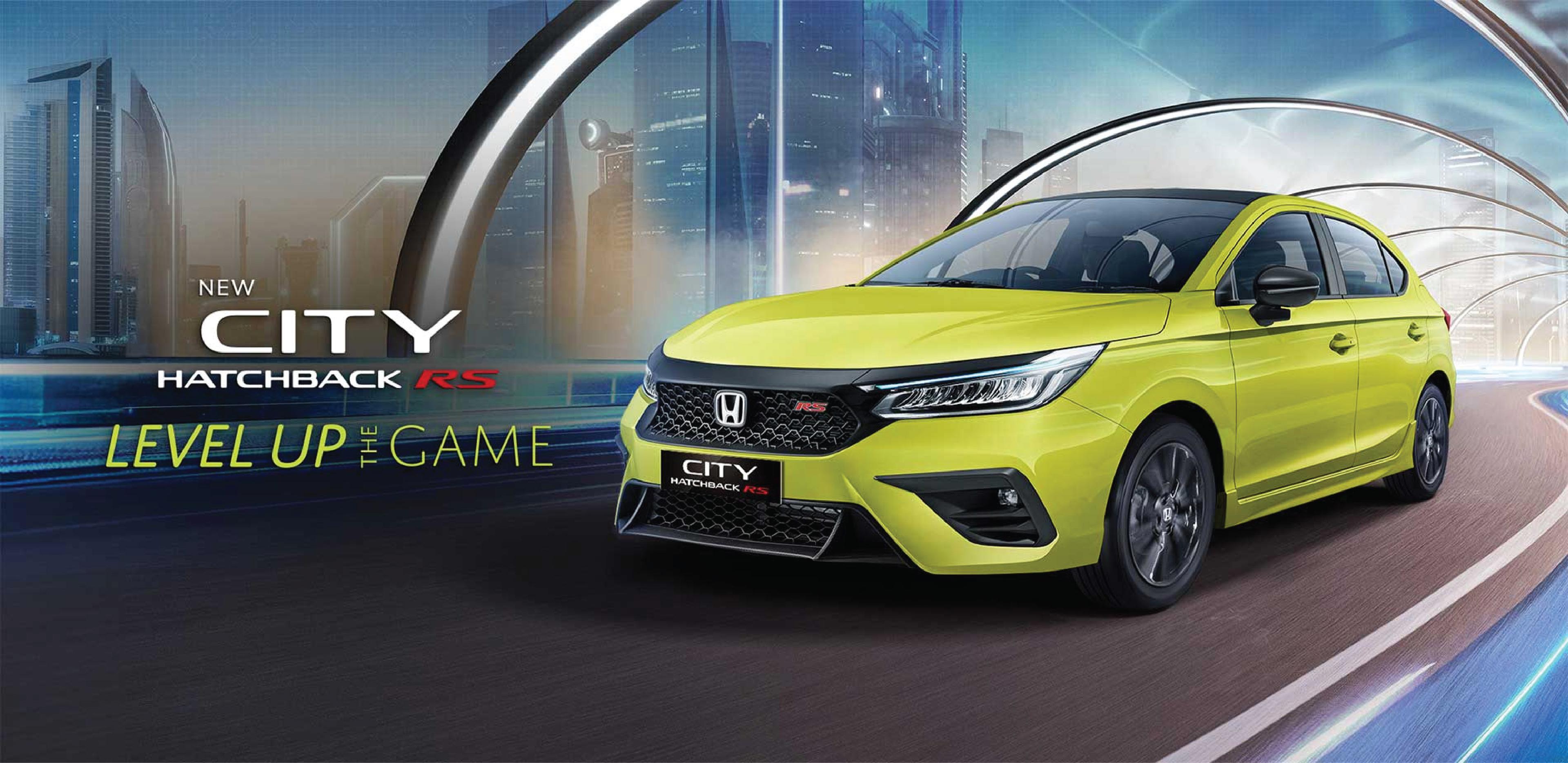 New Honda City Hatchback RS Hadir untuk Generasi Muda Tampil Standout dan Selalu Terkoneksi